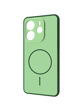 Чохол UAG Copy Softline Case with Magnetic Ring для Xiaomi Redmi Note 14 4G Green (PCLCXRN1446)