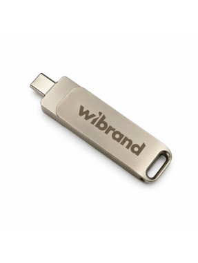 Портативний SSD Wibrand Wolf 2TB USB Type-A/USB Type-C Silver (WIEXSSD/WO2TB)