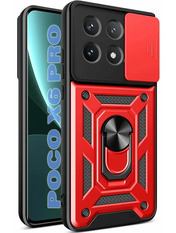Чохол BeCover Military для POCO X6 Pro Red
