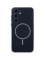 Чохол Silicone Cover Lakshmi Full Camera (AA) with MagFit для Samsung Galaxy S25 Edge Midnight Blue Midnight Blue (6938174052)