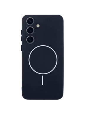 Чохол Silicone Cover Lakshmi Full Camera (AA) with MagFit для Samsung Galaxy S936 S25+ Midnight Blue (6928314750)