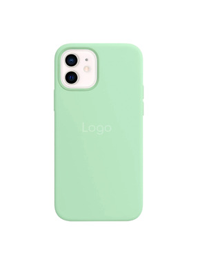Чохол Silicone Case with MagSafe для Apple iPhone 12/12 Pro Pistachio (6975218034)