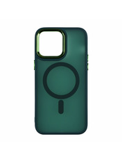 Чохол Space Magnetic Color with Magsafe для Apple iPhone 14 Pro Max Green Green (6904821573)