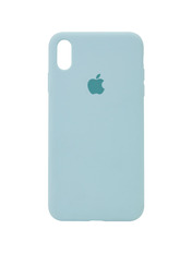 Чохол Silicone Case Full Aquarelle для Apple iPhone X/XS Turquoise