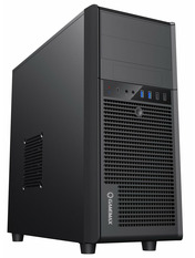 Корпус GameMax MT821-Np-2U3C Midi-Tower Black