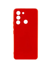 Чохол Silicone Case Lakshmi Full Camera для Tecno Spark 8C/Go Red