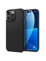 Чохол Spigen Liquid Air для Apple iPhone 14 Pro Matte Black Matte Black (ACS04957)