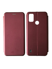 Чохол-книжка LEVEN Classy для ZTE Blade A51 Marsala