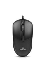 Мишка REAL-EL RM-214 Black