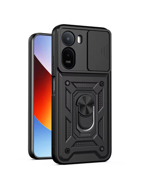 Чохол Ummi Camshield Serge Ring для Xiaomi Redmi A7 Pro 4G Black (6937158204)