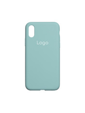 Чохол Silicone Case Full Size (AA) для Apple iPhone X/XS Sea Blue Sea Blue (6947821035)
