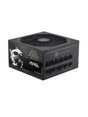 Блок живлення MSI MAG ATX 80 Plus Platinum активна 1000 Так 135 мм 1000W 80 Plus Platinum Modular (A1000PLS) Black