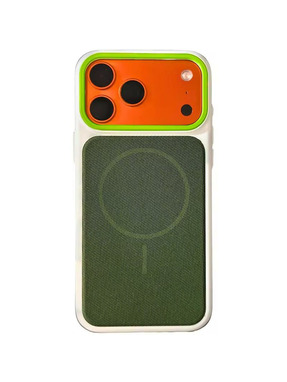 Чохол TechWoven Hybrid with MagSafe для Apple iPhone 17 Pro Max Green (6948271053)