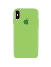 Чохол Silicone Case Full Aquarelle для Apple iPhone X/XS Mint