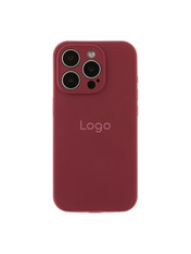 Чохол Silicone Case Full Size with Frame для Apple iPhone 15 Pro Plum Plum (6937108245)