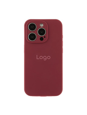 Чохол Silicone Case Full Size with Frame для Apple iPhone 15 Pro Max Plum (6901847253)