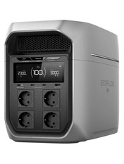 Зарядна станція EcoFlow DELTA 3 Max Plus LiFePO4 2048 3000 3000W (2048Wh) Black (EFD3MP-EU)