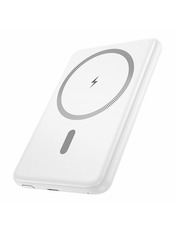 Павербанк Hoco J140A Tony 1xUSB-C + 1xUSB-A 20W 5000mAh White