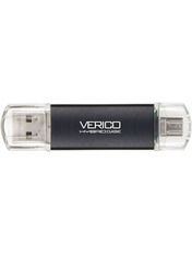 USB накопичувач Verico Hybrid Classic 128GB Black (1UDOV-TCBKC3-NN) 128 ГБ