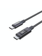 Кабель синхронізації Choetech Type-C to Type-C Gray 1,2 Ні 60W 1,2m Gray (XCC-1068-GY)