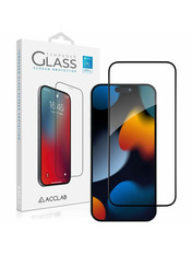 Захисне скло ACCLAB Full Glue для Apple iPhone 15 Pro BOX Глянсова глянсове (1283126577253) Black