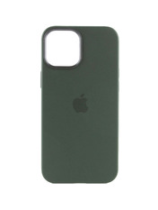 Чохол Silicone case with Magsafe and Animation для Apple iPhone 12/12 Pro Cyprus Green