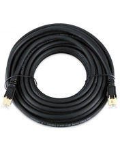 Мережевий патч-корд VEGGIEG CCA Cat.8 S/FTP Black 10 Чорний 10m Black (PCV-V-E808)