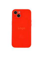 Чохол Silicone Case Full Size with Frame для Apple iPhone 13 Red Red (6948201735)
