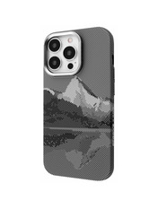 Чохол Proove Gleam Case with Magnetic Ring для Apple iPhone 16 Pro Silver Peak Silver Peak (PCGCIP16P069)