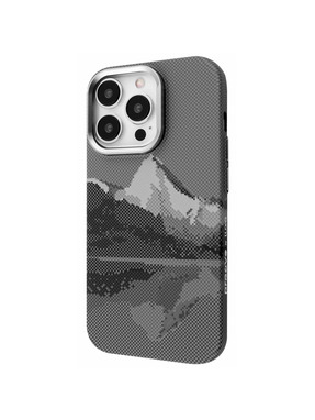 Чохол Proove Gleam Case with Magnetic Ring для Apple iPhone 16 Pro Silver Peak (PCGCIP16P069)