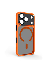 Чохол ArmorStandart Unit для Apple iPhone 17 Pro Black/Orange Black/Orange (ARM86317)