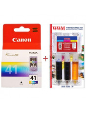 Canon CL-41 Multicolor  (Set41-inkC)