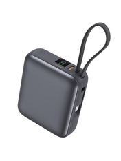 Павербанк Vinga Display Cable 2xUSB-C 35W 10000mAh Black (VPBB1035C)