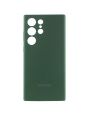 Чохол Silicone Cover Lakshmi Full Camera (AAA) with Logo для Samsung Galaxy S25 Ultra Cyprus Green Cyprus Green (6940815273)