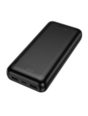 Павербанк Hoco J153A Stability 1xUSB-C + 2xUSB-A 10 20000 Black 10W 20000mAh Black