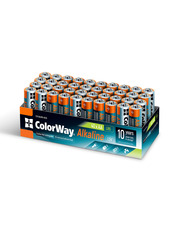 Батарейка ColorWay Alkaline Power AA Alkaline 40 40шт (CW-BALR06-40CB)