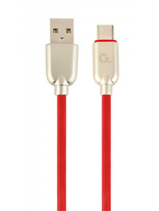 Кабель синхронізації Cablexpert AMCM USB to Type-C Red 1 1m Red (CC-USB2R-AMCM-1M-R)