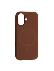 Чохол Silicone Case with MagSafe для Apple iPhone 17 Brown