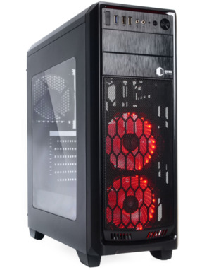 Корпус QUBE QBR09 Midi-Tower Black (QBR09_WRNU3)
