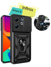 Чохол BeCover Military для Infinix Smart 9 Black (713049)