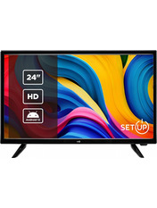 Телевізор SetUP F30 24" Smart TV Black (24HSF30) 24" Так HD (1366х768) Black