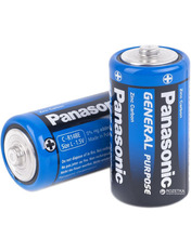 Батарейка Panasonic C (R14, LR14) Carbon-Zinc 2шт (R14BER/2P)