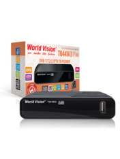 ТВ-ресівер World Vision T644M3 Fm Black