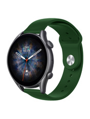 ArmorStandart Silicon Watch Strap Xiaomi Amazfit/Samsung 22 mm Зелений Khaki (ARM80663)