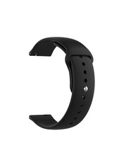 ArmorStandart Silicon Watch Strap Xiaomi Amazfit/Samsung 22 mm Чорний Black (ARM80669)
