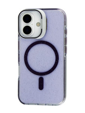Чохол BeCover FIBRA Star Shine with MagSafe для Apple iPhone 17 Purple Purple (715416)