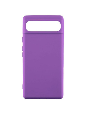Чохол GETMAN Liquid Silk для Google Pixel 7A Purple (6973458210)