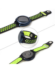 BeCover Vents Style Xiaomi Amazfit/Samsung 20 mm Сірий Green (705771)
