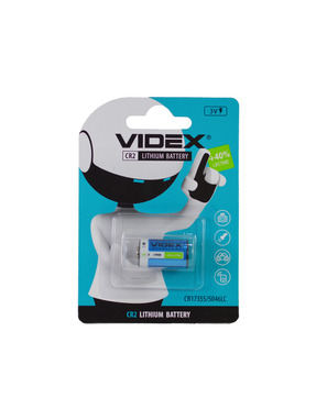 Батарейка Videx CR2 Lithium 1шт