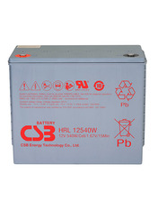 Акумулятор для ДБЖ CSB AGM HRL 12V 130Ah (HRL12540W) 130